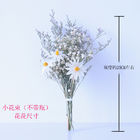 Flor secada manojo blanco de la respiración de los bebés de la decoración los 25cm de la tabla de la boda